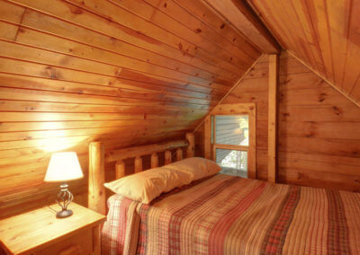 Caleb Cabin Bedroom