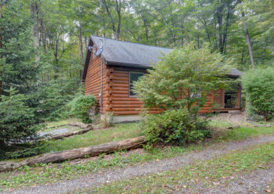 Black Bear Cabin Exterior
