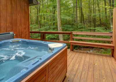 Black Bear Cabin Hot Tub