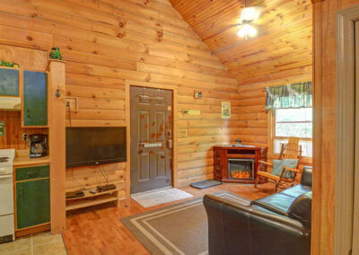 Black Bear Cabin Living Room