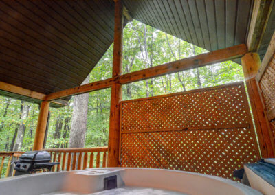 Shawnee Cabin - Hot Tub and Deck